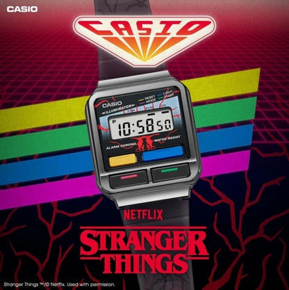 Reloj Casio A120WEST-1ADR COLABORACIÓN CON STRANGER THINGS