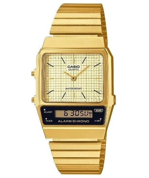 Reloj Casio AQ-800EG-9A Estilo Retro Vintage