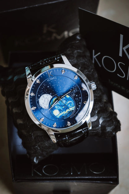 RELOJ KOSMO K874E NOCHE ESTRELLADA AUTOMATICO