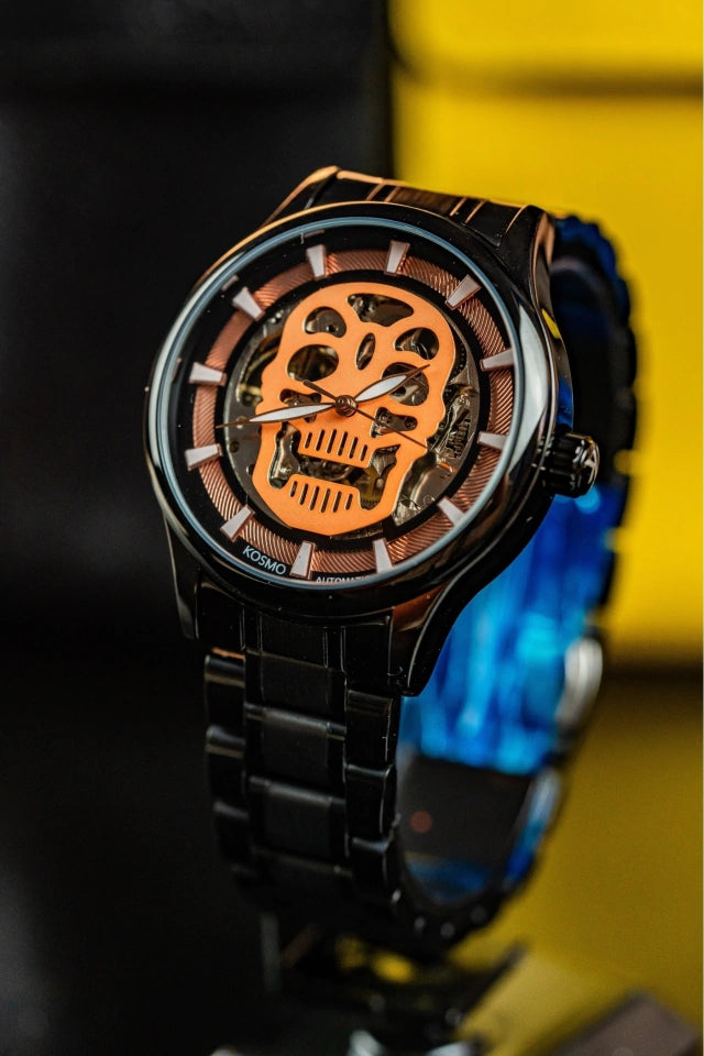 RELOJ KOSMO K820F SKULL AUTOMATICO