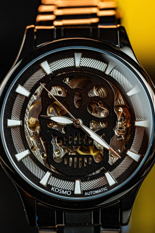 RELOJ KOSMO K820F SKULL AUTOMATICO