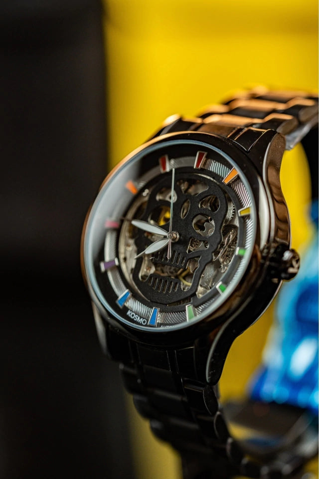 RELOJ KOSMO K820F SKULL AUTOMATICO