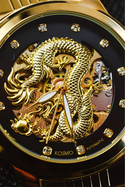 RELOJ KOSMO K9006 DRAGON AUTOMATICO