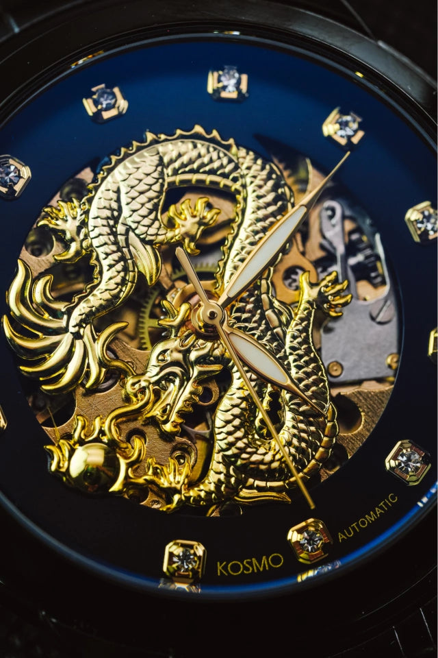 RELOJ KOSMO K9006 DRAGON AUTOMATICO