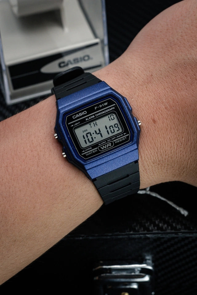 Reloj Casio F91WM-2A