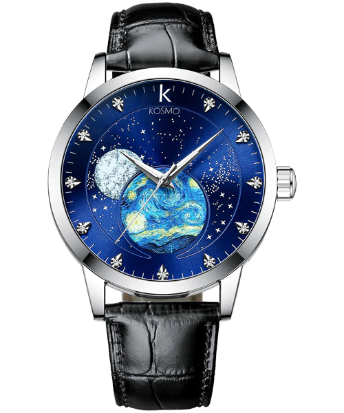 RELOJ KOSMO K874E NOCHE ESTRELLADA AUTOMATICO