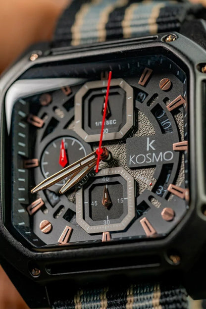 RELOJ KOSMO K4189 CRONÓGRAFO DOS PULSOS INTERCAMBIABLES