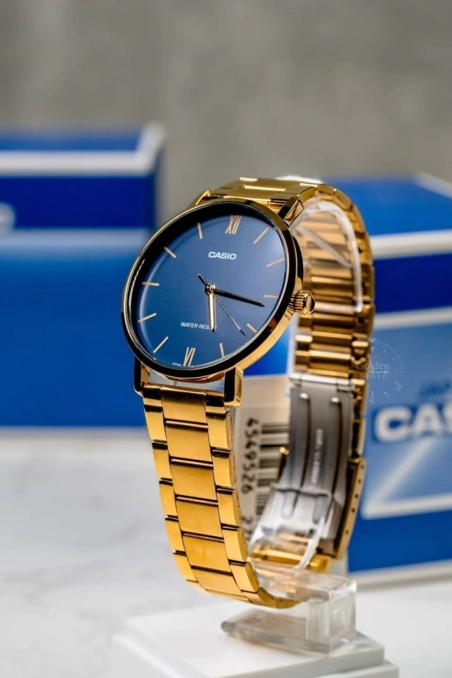 Reloj Casio MTP-VT01G-2B Elegancia Dorada