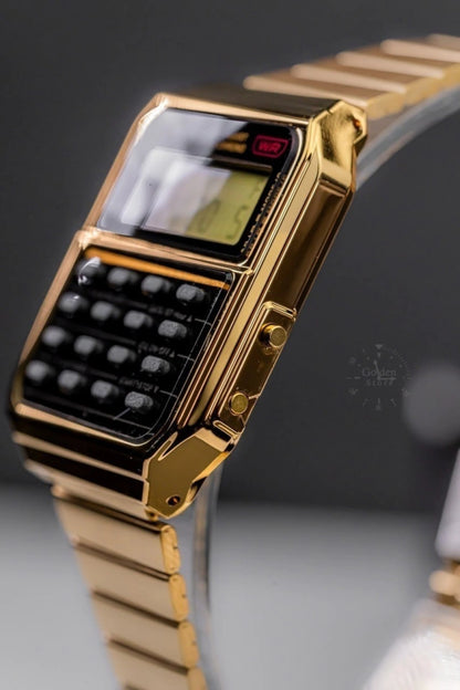 Reloj Casio CA-500WEG-1A - Elegancia Metálica con Funcionalidad Retro