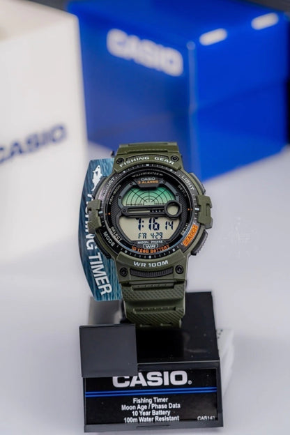 Reloj Casio WS-1200H-3AV FISHING GEAR