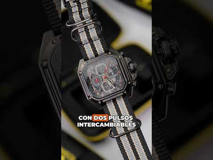 RELOJ KOSMO K4189 CRONÓGRAFO DOS PULSOS INTERCAMBIABLES